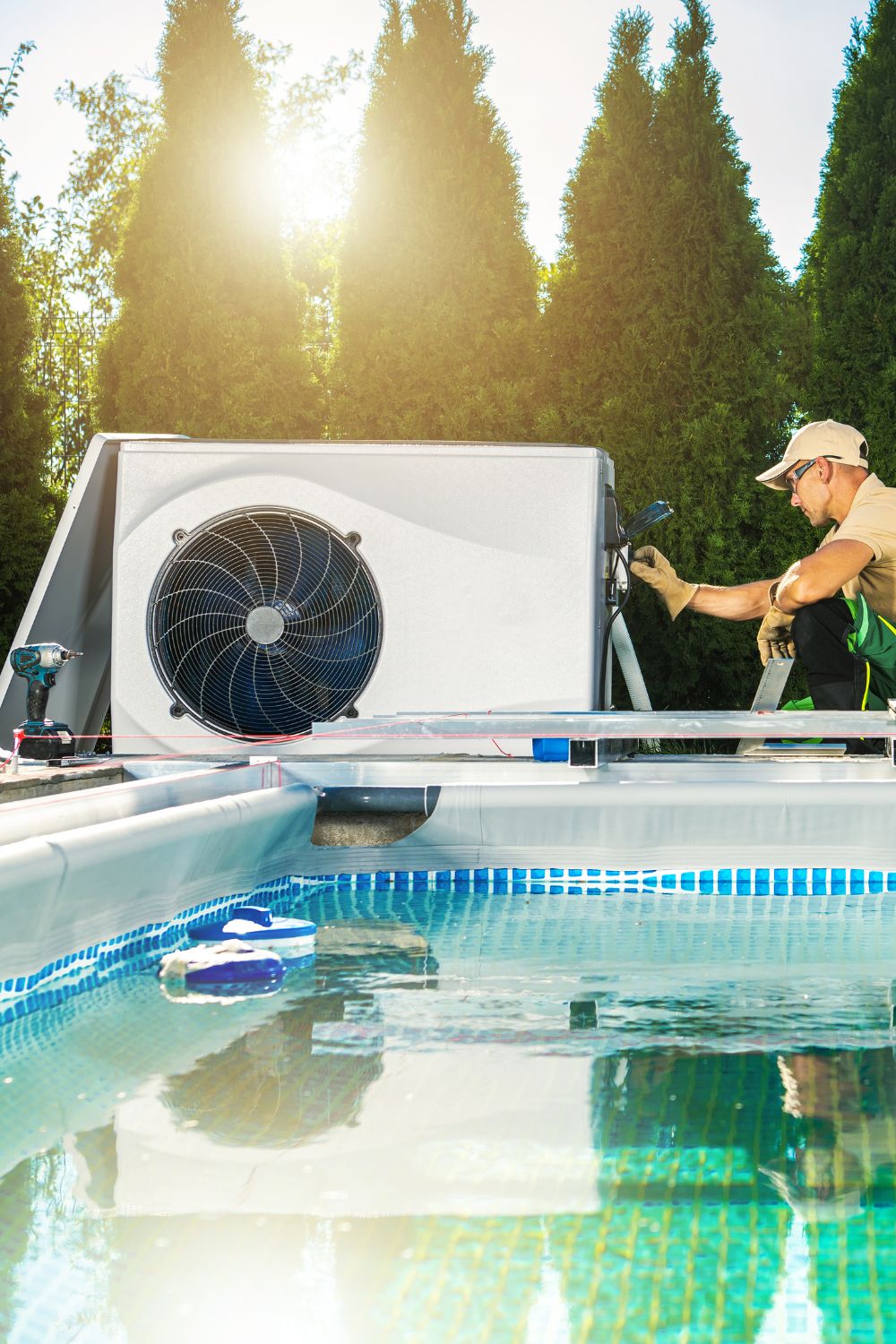 Pompe à chaleur piscine par GPA, expert en aéraulique à Cannes